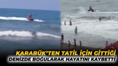 Bartın’da serinlemek için denize giren bir kişi boğularak hayatını kaybetti