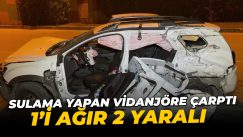 Cip, sulama yapan vidanjöre çarptı: 1’i ağır 2 yaralı