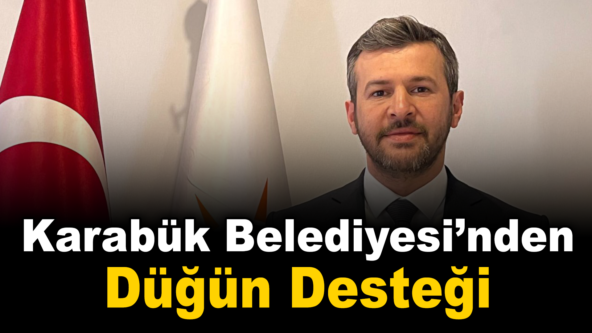 Karabük Belediyesi’nden dar gelirli çiftlere ücretsiz düğün desteği