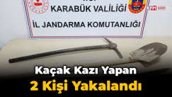 Kaçak kazı yaparken suçüstü yakalandılar