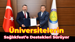 Üniversitelerin SAĞLIKFEST’e Destekleri Sürüyor