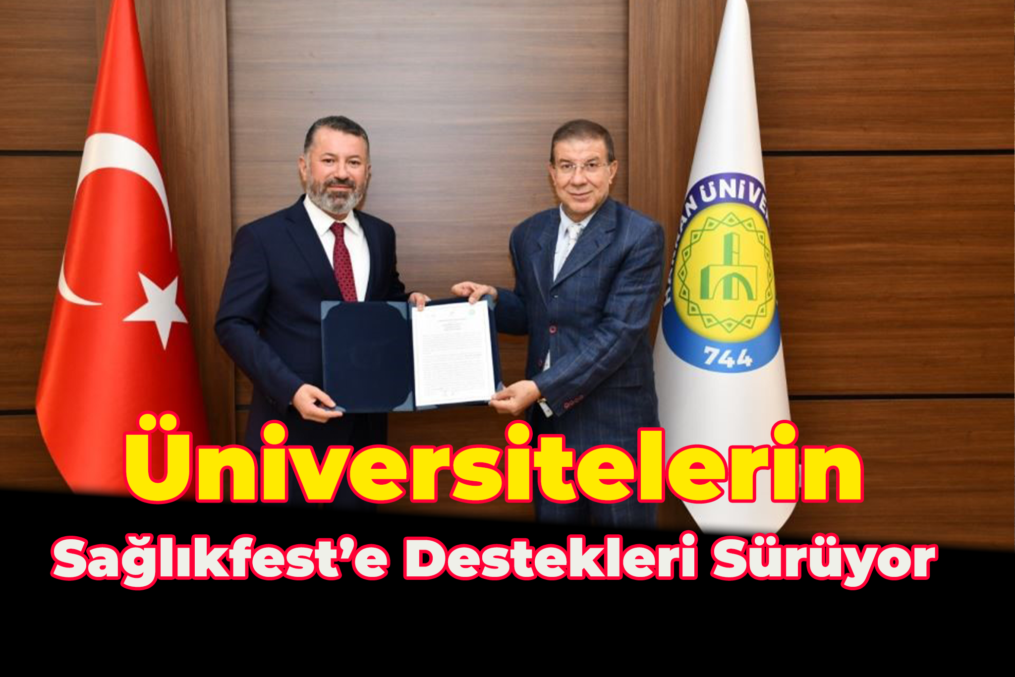 Üniversitelerin SAĞLIKFEST’e Destekleri Sürüyor