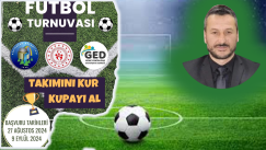 ESKİPAZAR’DA FUTBOL TURNUVASI BAŞLIYOR