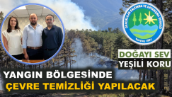 Ovacıklılar Derneği yangın bölgesinde çevre temizliği yapacak