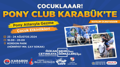 Pony Club Karabük’e Geliyor