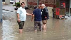 Samsun’da sağanak: Bafra sular altında