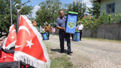 Sıfır Atıkta örnek köy: Her evde geri dönüşüm kutusu