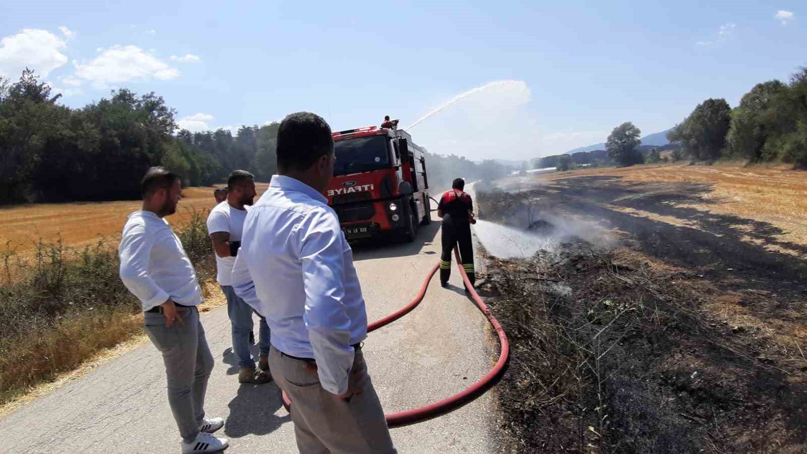 Sigara izmariti yaktı