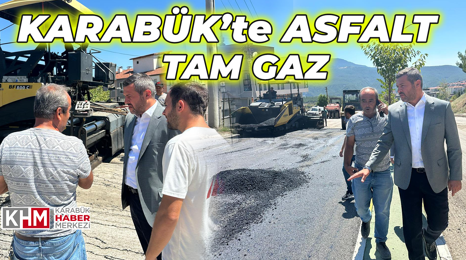 Karabük Belediyesi Asfaltta 50 km Hedefine Yaklaştı