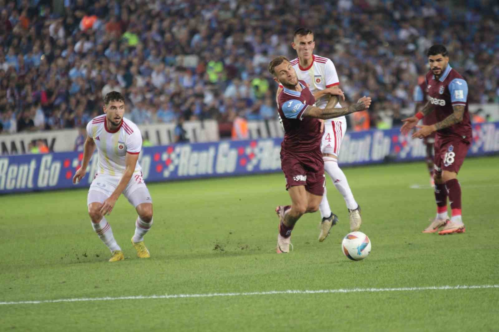 UEFA Avrupa 2. Ön Eleme Turu: Trabzonspor: 1 – Ruzomberok: 0 (Maç sonucu)