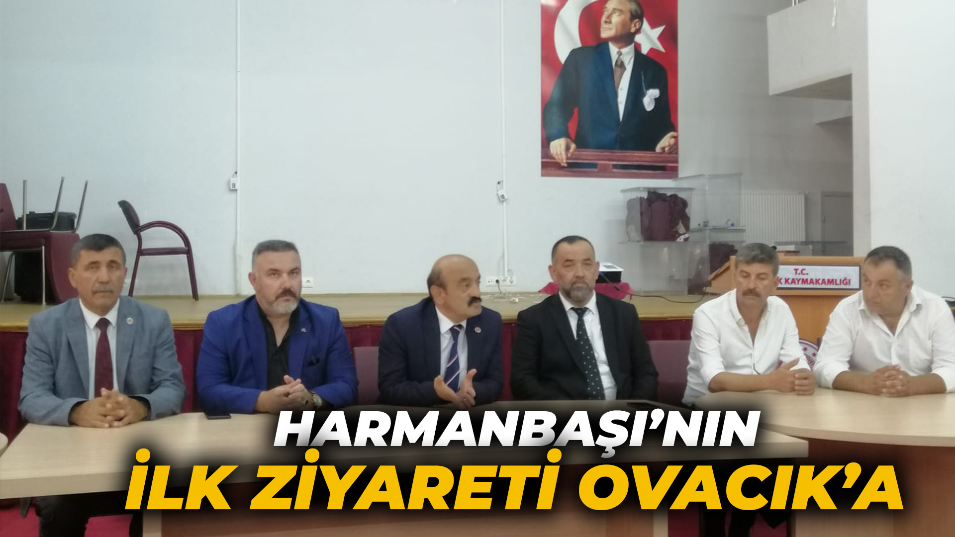 Federasyon Başkanı Harmanbaşı Ovacık’ta incelemelerde bulundu