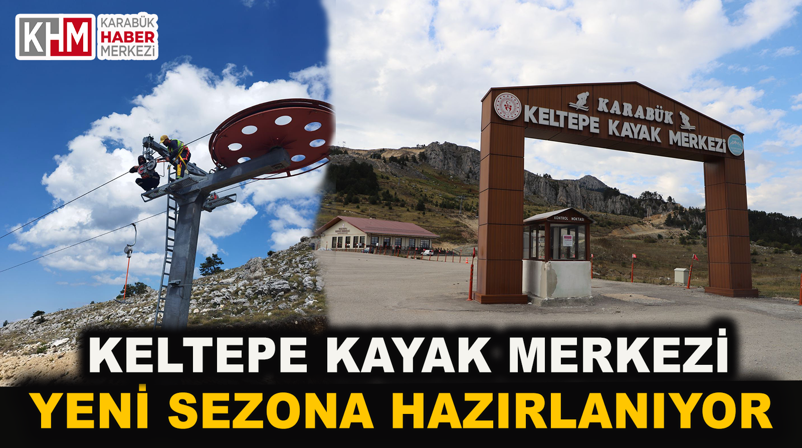 Keltepe Kayak Merkezi Yeni Sezona Hazırlanıyor