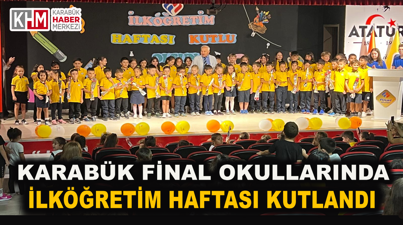 Özel Karabük Final Okullarında İlköğretim Haftası Kutlandı