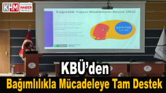 KBÜ’den Bağımlılıkla Mücadeleye Tam Destek