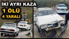 Karabük’te İki Ayrı Kaza: 1 Ölü 4 Yaralı