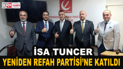 İsa Tuncer Yeniden Refah Partisi’ne Katıldı