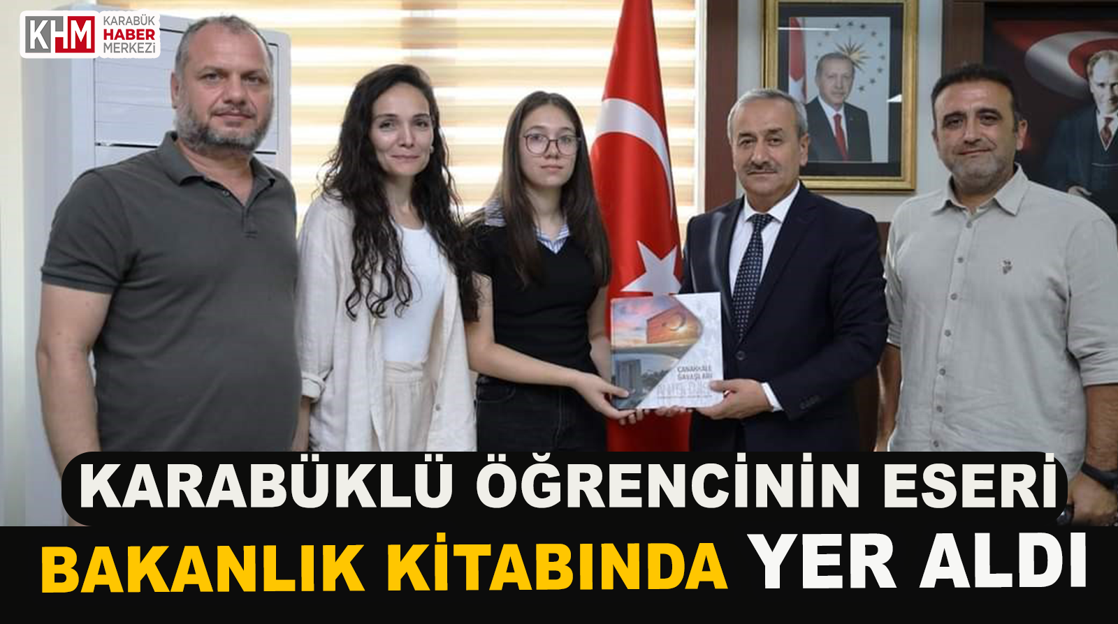 Karabüklü Öğrencinin Eseri Bakanlık Kitabında Yer Aldı