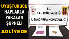 Uyuşturucu Haplarla Yakalanan Şüpheli Adliyede