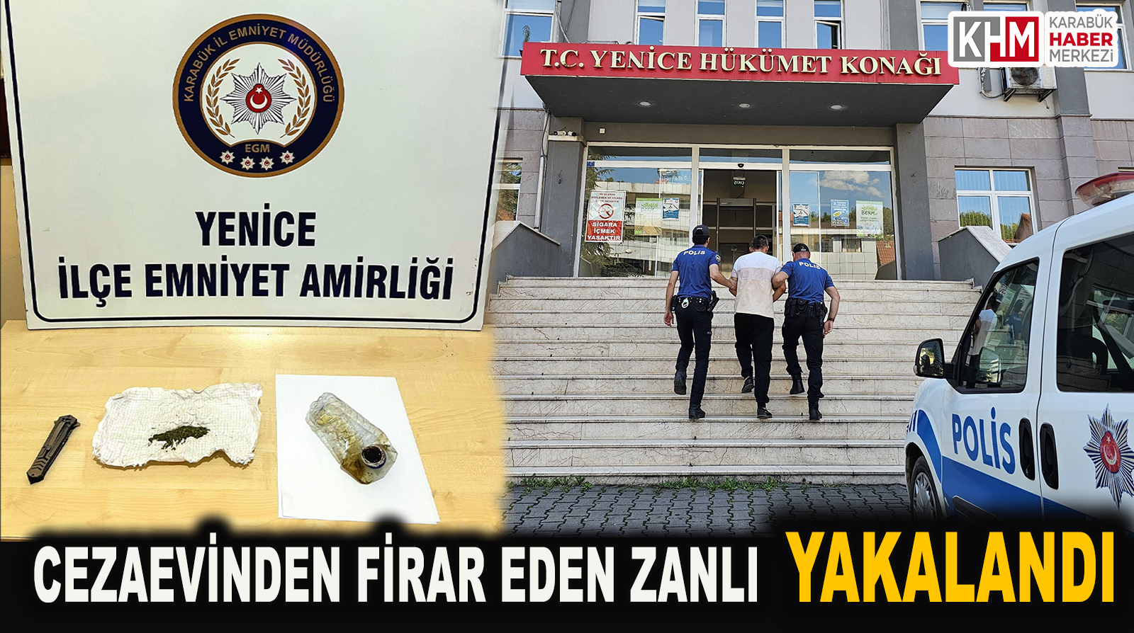 Cezaevinden Firar Eden Zanlı Yakalandı