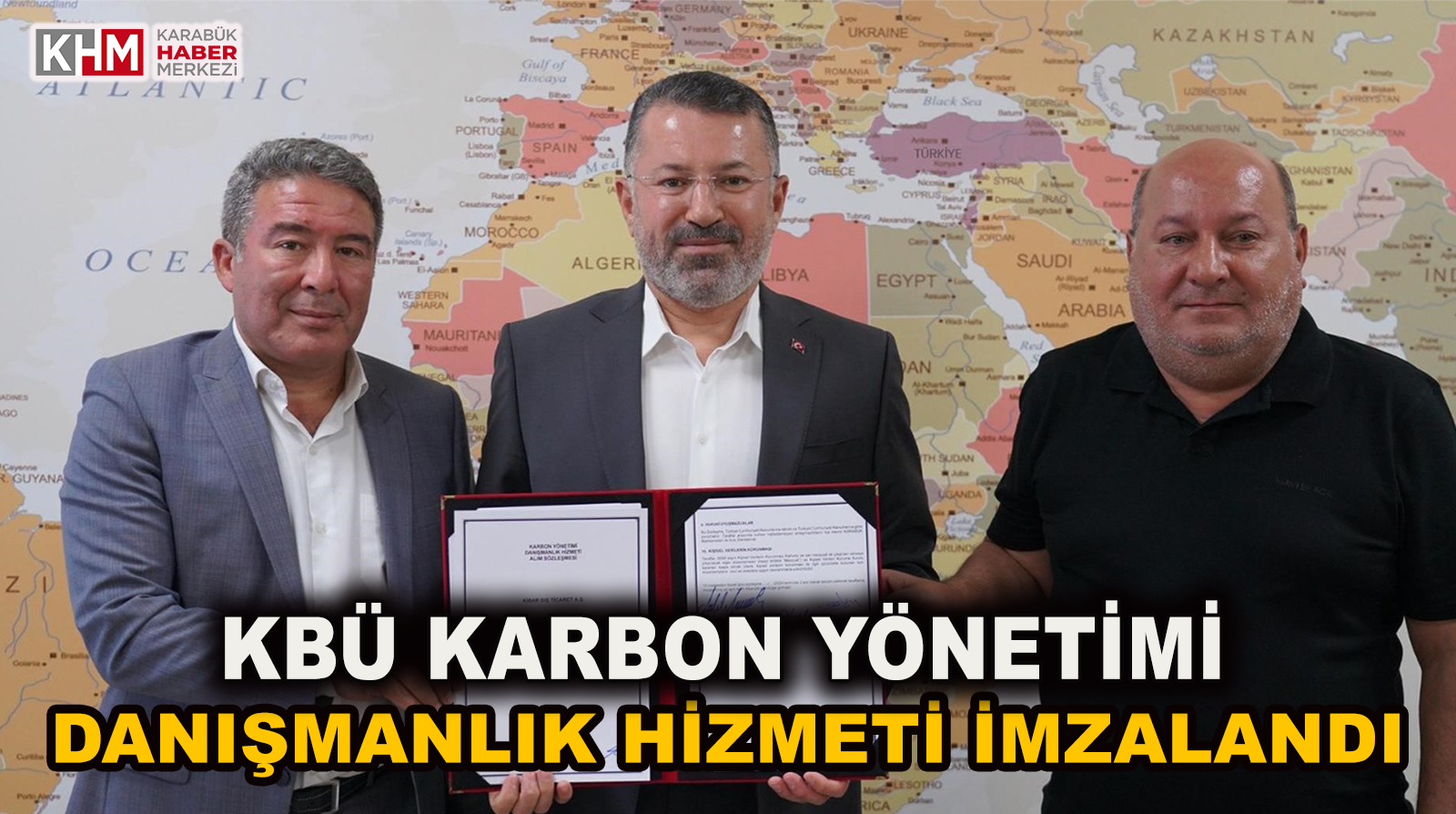 KBÜ Karbon Yönetimi Danışmanlık Hizmeti Sözleşmesi İmzaladı