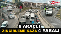 Zincirleme Kaza: 4 Yaralı