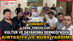 Karabük Genç Yeniceliler Kültür ve Dayanışma Derneği’nden Öğrencilere Kırtasiye Desteği ve Burs