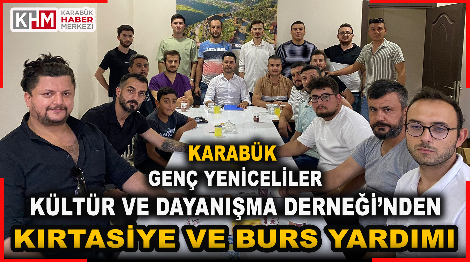 Karabük Genç Yeniceliler Kültür ve Dayanışma Derneği’nden Öğrencilere Kırtasiye Desteği ve Burs