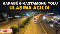 ARABÜK-KASTAMONU YOLU AÇILDI