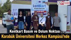 Kentkart Basım ve Dolum Noktası İle Artık Karabük Üniversitesi Merkez Kampüsü’nde