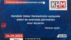 Karabük Haber Merkezi (KHM) bu akşam açılıyor