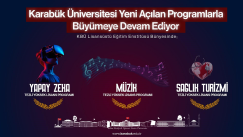 KBÜ’de Yeni Programlar Açıldı