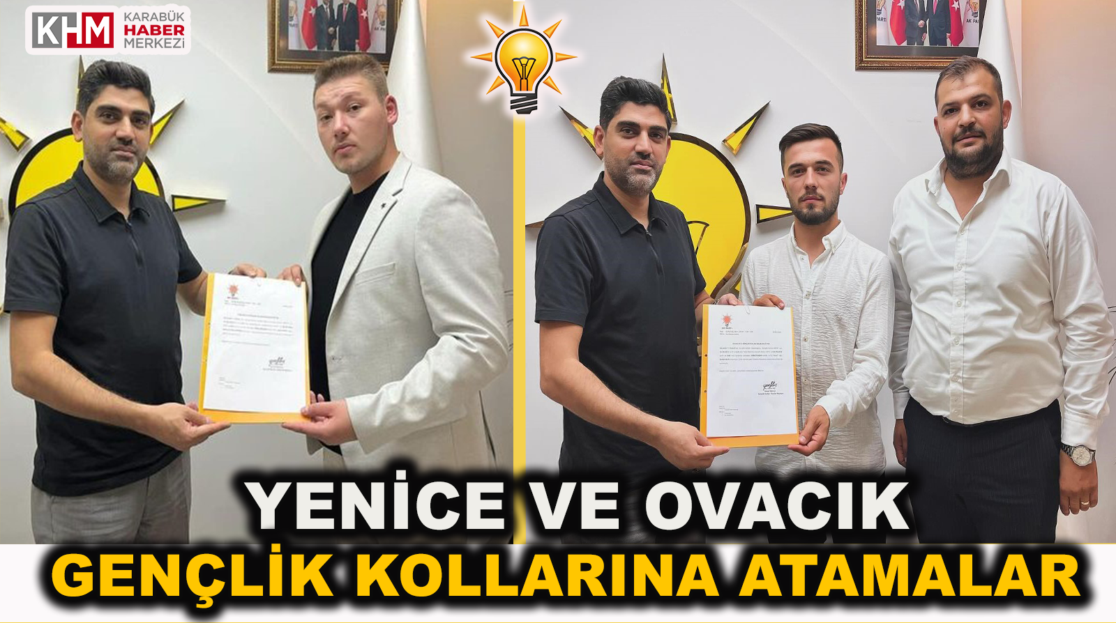 Ak Parti İlçe Gençlik Kollarına Atamalar Yapıldı