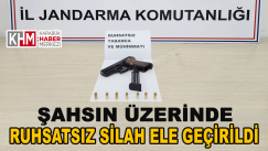 Ruhsatsız Silah Ele Geçirildi