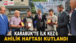 Karabük’te Ahilik Haftası Dolayısıyla Tören Düzenlendi