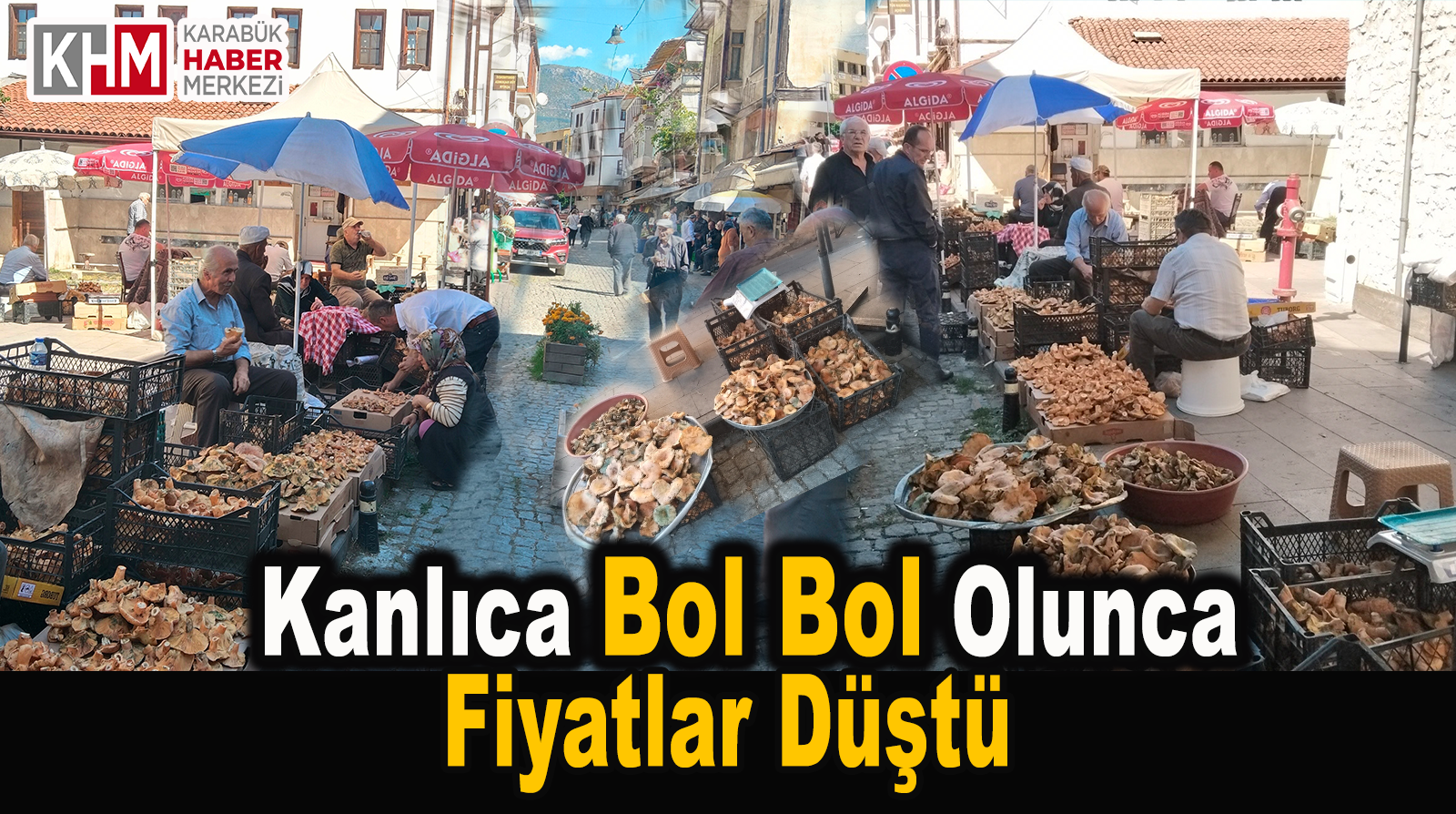 Kasa Kasa Kanlıca Mantarında Fiyatlar Düştü