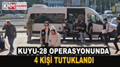 Karabük’te Kuyu-28 Operasyonunda 4 Kişi Tutuklandı