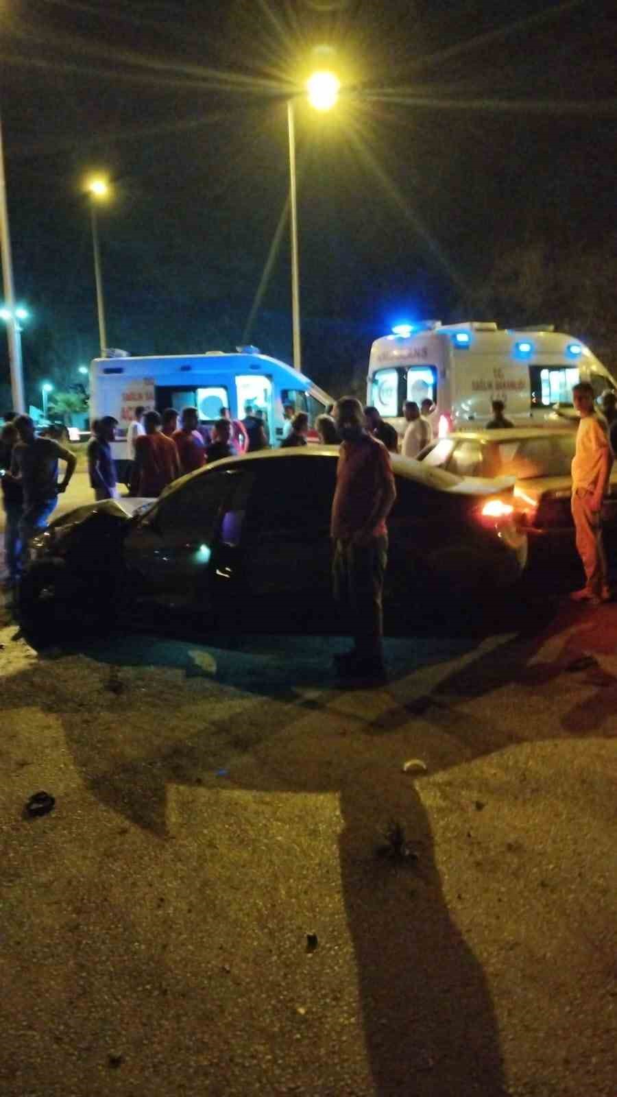 Zonguldak Ereğli’de trafik kazası: 2 yaralı