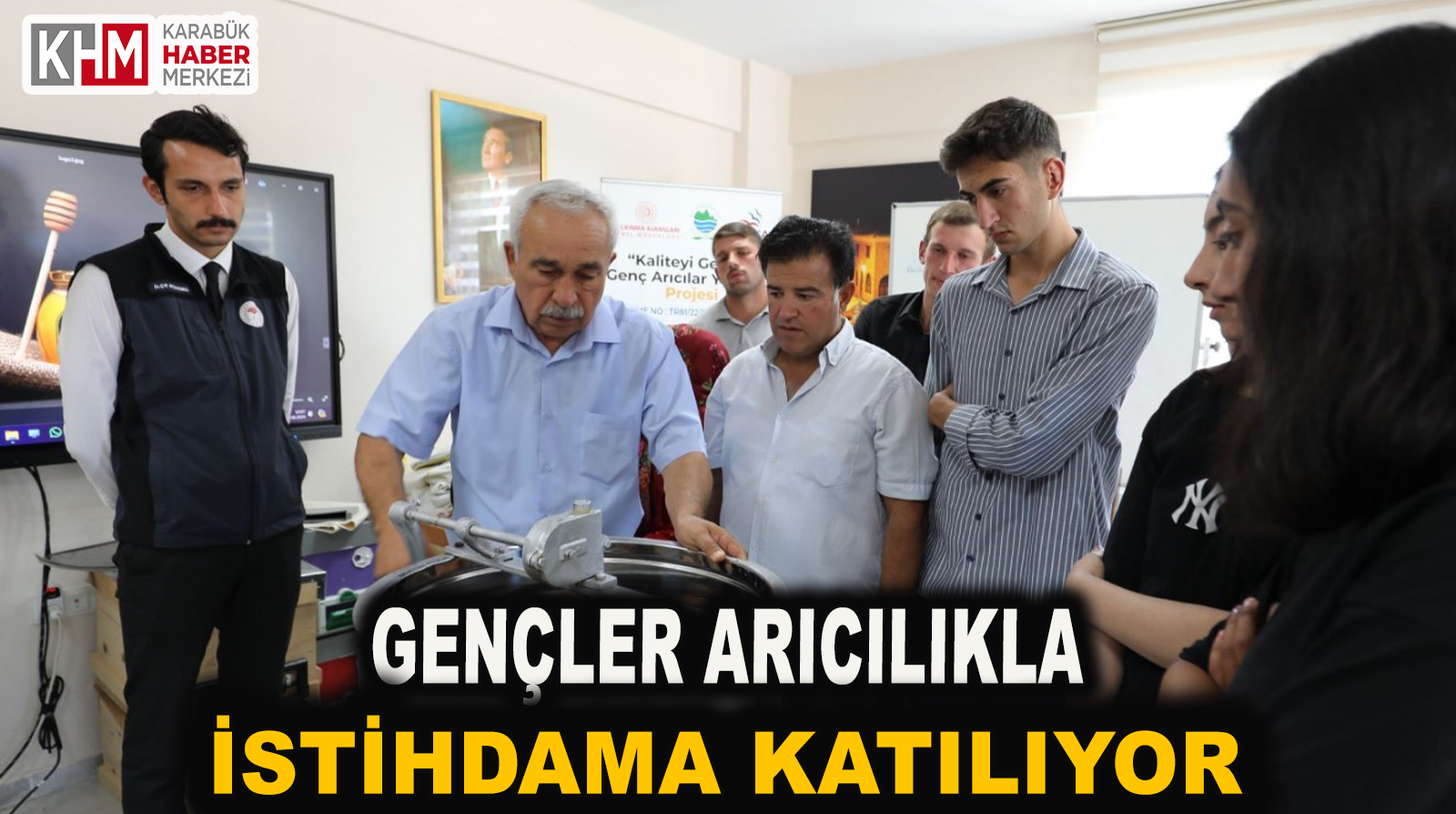 Gençler Arıcılıkla İstihdama Katılıyor