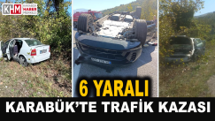 Trafik Kazası: 6 Yaralı