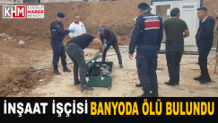 İnşaat İşçisi Banyoda Ölü Bulundu