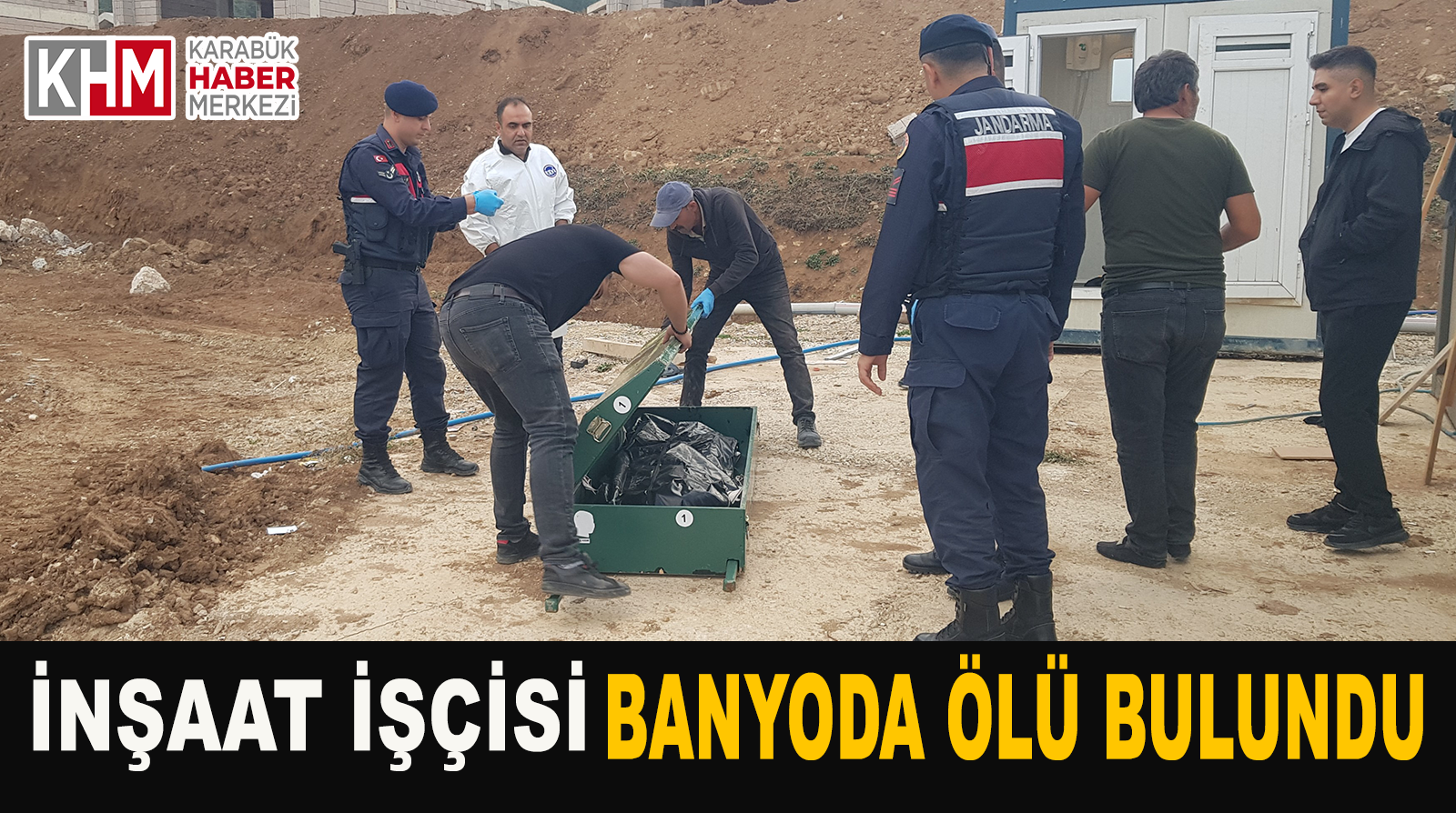 İnşaat İşçisi Banyoda Ölü Bulundu