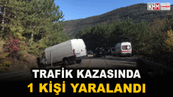 Karabük’te trafik kazası: 1 yaralı