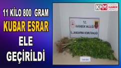 Karabük’te 11 Kilo 800 Gram Kubar Esrar Ele Geçirildi