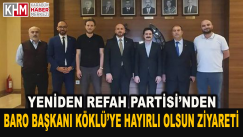 Yeniden Refah Partisi’nden Bora Başkanı Köklü’ye Ziyaret