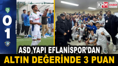 ASD Yapı Eflanispor Şeytanın Bacağını Kırdı