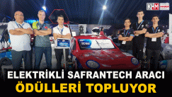 Elektrikli SafranTech aracı ödül almaya devam ediyor