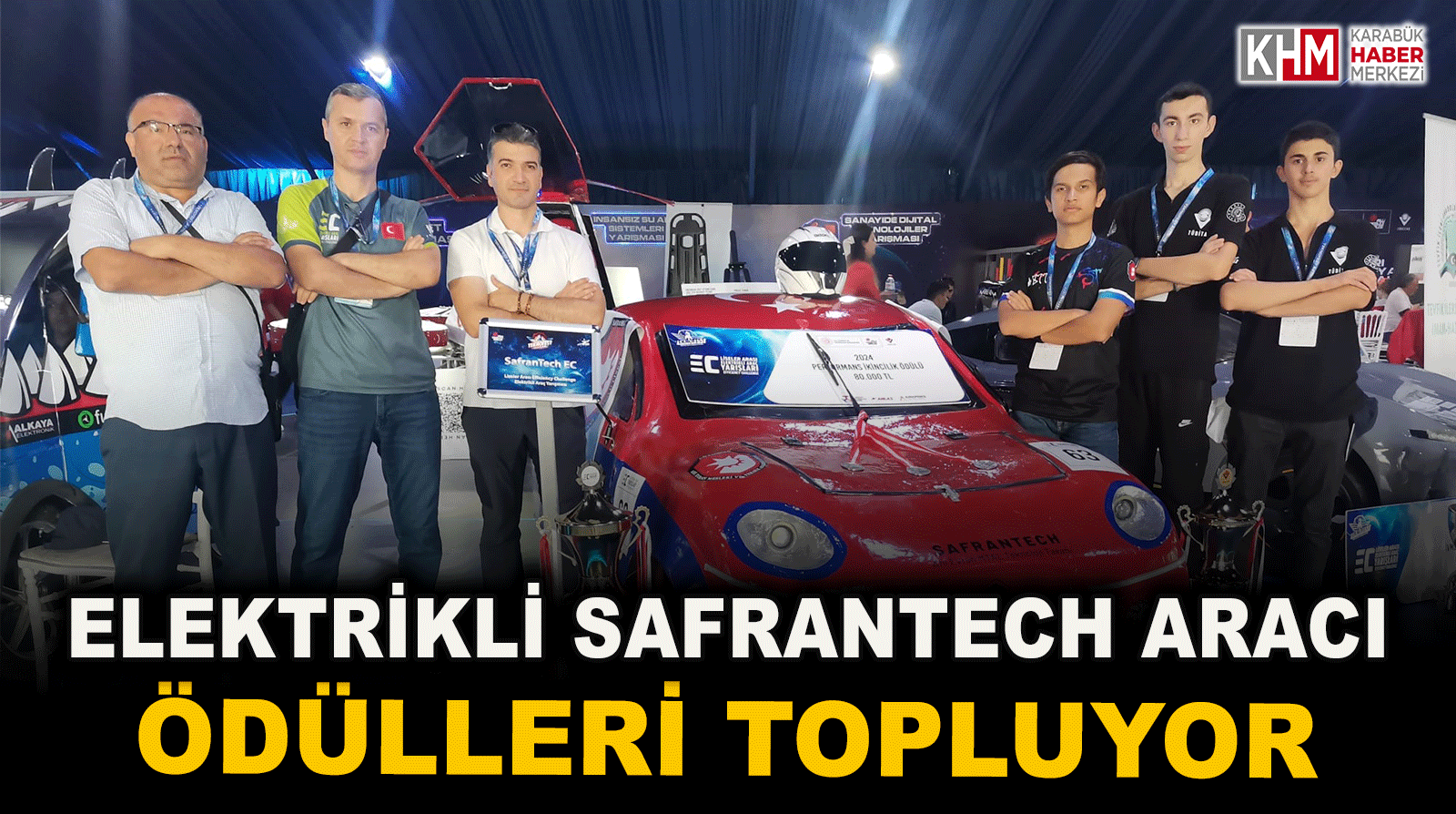 Elektrikli SafranTech aracı ödül almaya devam ediyor