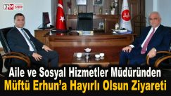 Karabük Aile Ve Sosyal Hizmetler Müdüründen Müftü Ergun’a Hayırlı Olsun Ziyareti