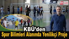 KBÜ’den Spor Bilimleri Alanında Yenilikçi Proje