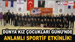 Karabük’te Dünya Kız Çocukları Günü’nde Anlamlı Sportif Etkinlik!